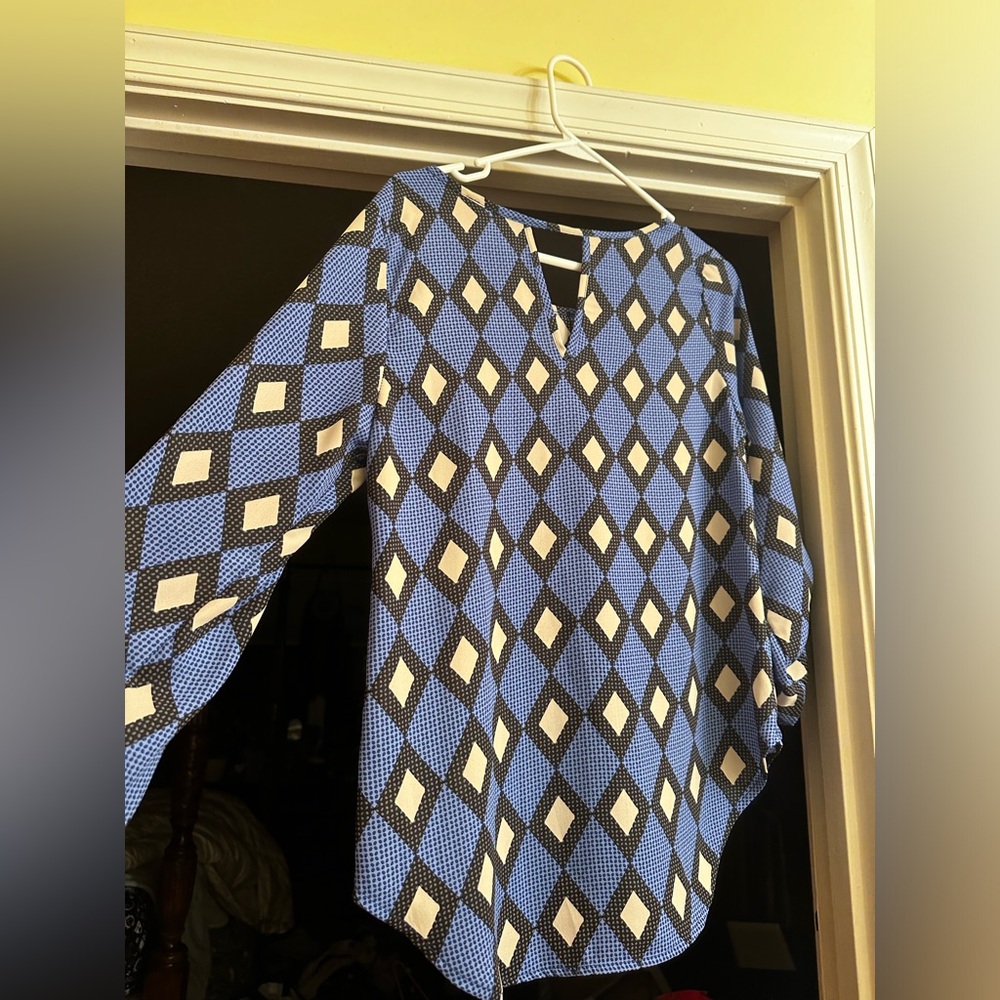 size S, paper moon for stitch fox, dressy blouse